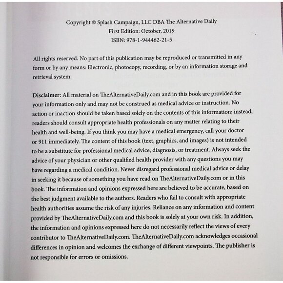 The Apple Cider Vinegar Miracle Cookbook By Jake Carney 2019 PB 1st Ed - Picture 3 of 8